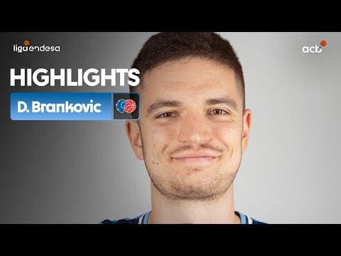 El doble-doble de un Brankovic perfecto