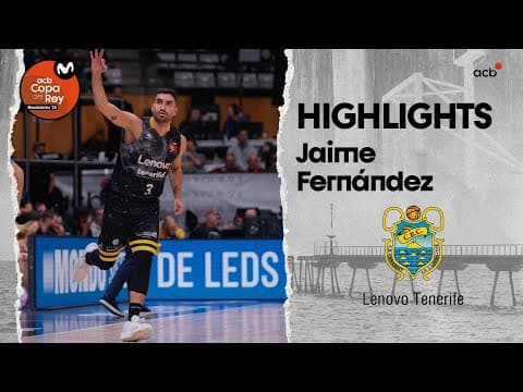 Un Jaime Fernández de récord