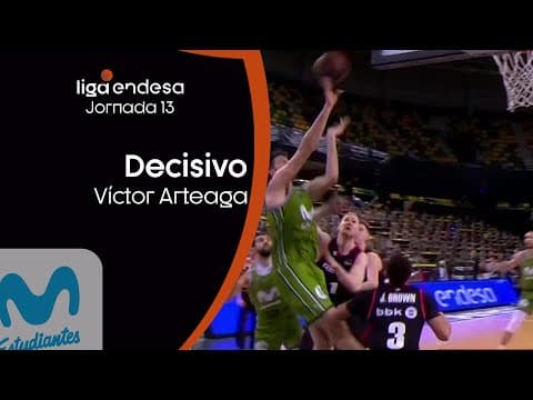 Víctor Arteaga: Rebote, canasta... ¡Y partido!