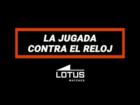 La jugada contra el reloj Lotus: Álex López