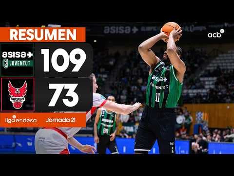 Asisa Joventut - Coviran Granada (109 - 73)