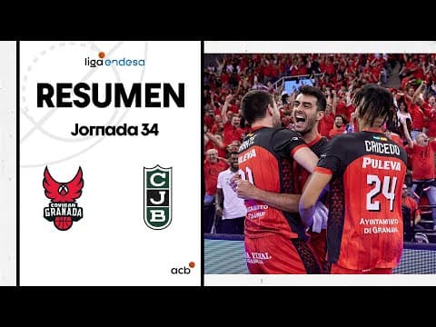 Resumen Coviran Granada 73 - Joventut Badalona 62 (J34)