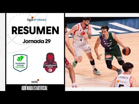 Resumen Unicaja 83 - Casademont Zaragoza 72 (J29)