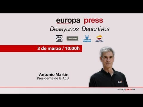 Desayunos Deportivos de Europa Press