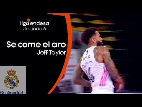 Jeff Taylor se come el aro