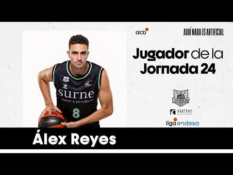 Álex Reyes, Jugador de la Jornada 24