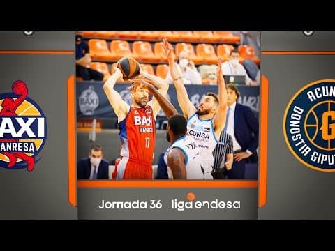 Resumen BAXI Manresa 91 - Acunsa GBC 83 (J36)