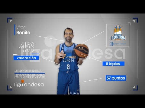 Vitor Benite, Jugador de la Jornada 34