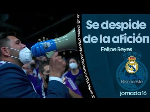 Los cánticos de Felipe Reyes con la afición