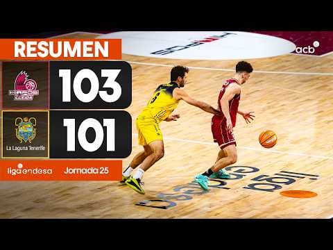 Hiopos Lleida - La Laguna Tenerife (103-101)