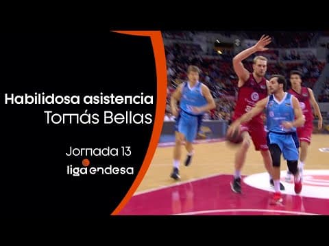 Habilidosa asistencia de Bellas