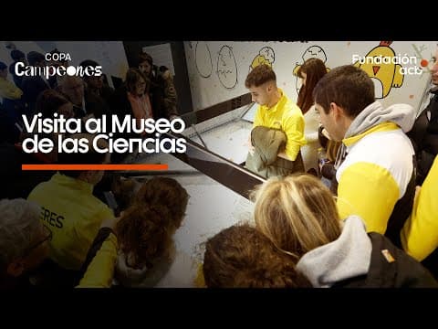 La Copa Campeones visita el Museo de las Ciencias