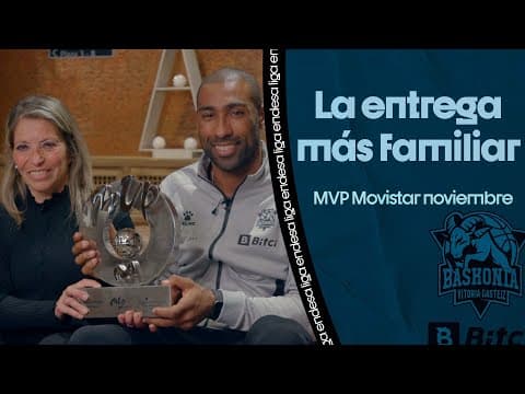 Jayson Granger y la entrega más especial del MVP Movistar de noviembre