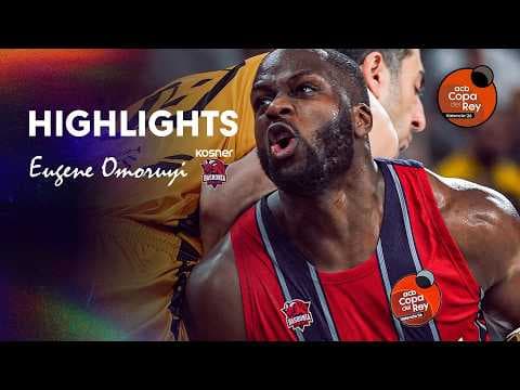 Eugene Omoruyi, el factor X del Kosner Baskonia