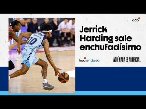 Jerrick Harding, enchufadísimo en la primera mitad