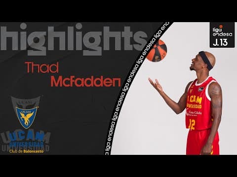 El recital triplista de Thad McFadden: 9 triples