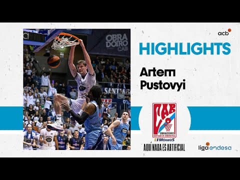 Un inmenso Pustovyi, faro de Monbus Obradoiro