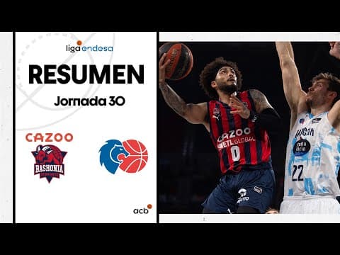 Resumen Cazoo Baskonia 97 - Río Breogán 76 (J30)