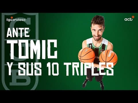 Los 10 triples de Ante Tomic