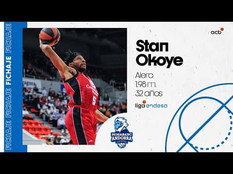 Stan Okoye, nuevo fichaje de MoraBanc Andorra