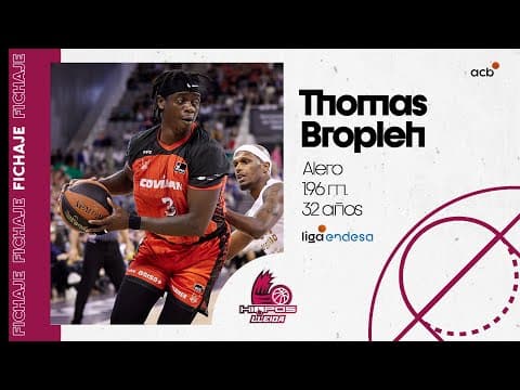 Thomas Bropleh: ¡Así juega el nuevo fichaje del Hiopos Lleida!