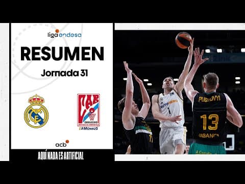 Resumen Real Madrid 79 - Monbus Obradoiro 69 (J31)