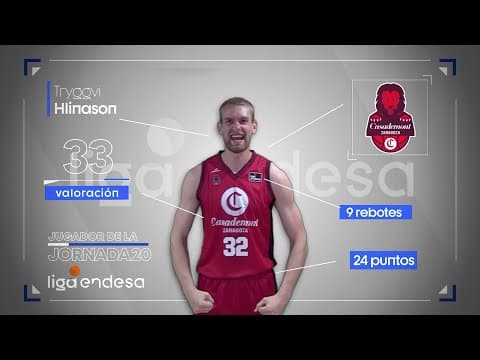 Tryggvi Hlinason, Jugador de la Jornada 20