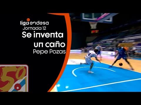 ¡Pepe Pozas se inventa un caño para asistir a Suárez!