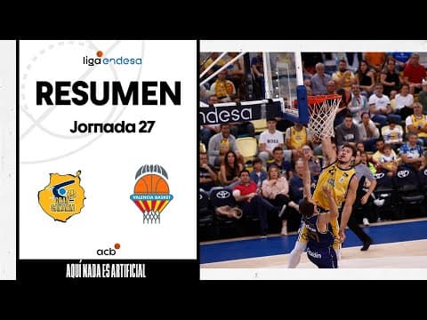 Resumen Dreamland Gran Canaria 79 - Valencia Basket 71 (J27)