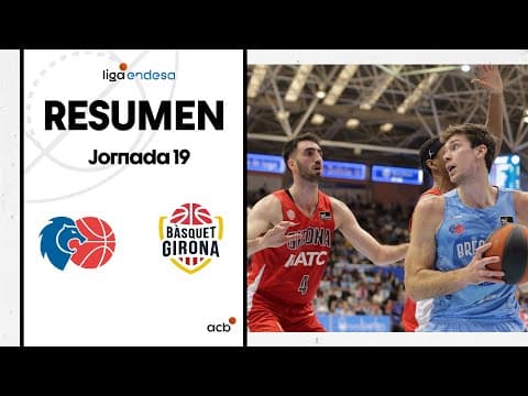 Resumen Río Breogán 92 - Bàsquet Girona 70 (J19)