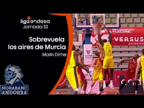Malik Dimè... volando en Murcia