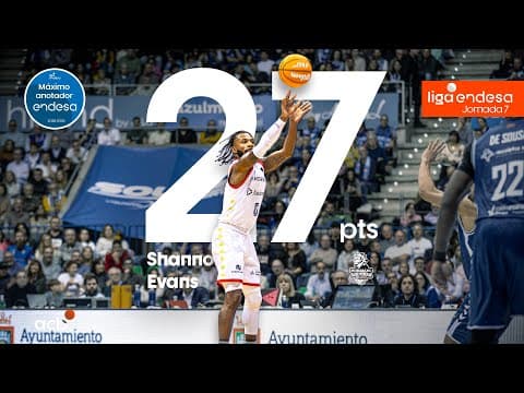 Shannon Evans, Máximo Anotador Endesa de la Jornada
