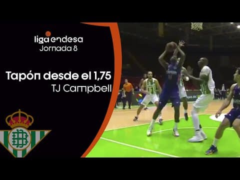 Campbell también sabe taponar
