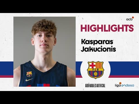 Kasparas Jakucionis se vuelve a lucir