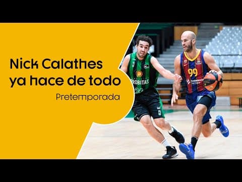 Nick Calathes lo hace todo: ¡así sentenció el encuentro!