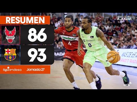 Resumen Coviran Granada 86 - Barça 93 (J27)
