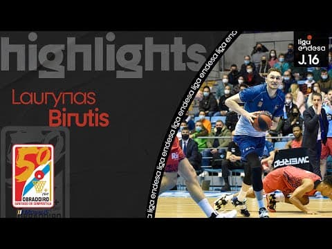 Laurynas Birutis, el rey del derbi gallego