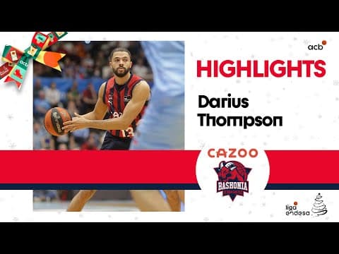 Darius Thompson, brújula baskonista