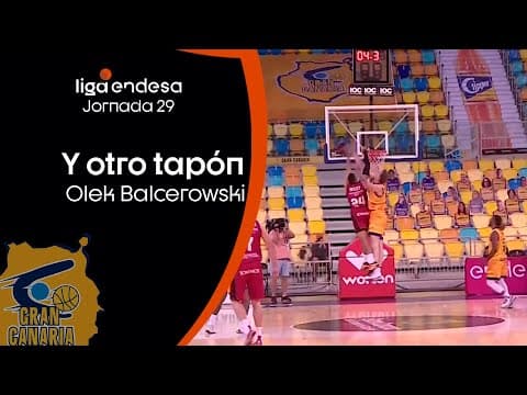 ¡Y otro taponazo de Balcerowski!