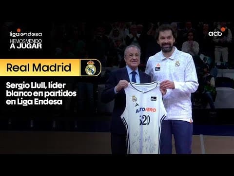 Sergio Llull hace historia con el Real Madrid