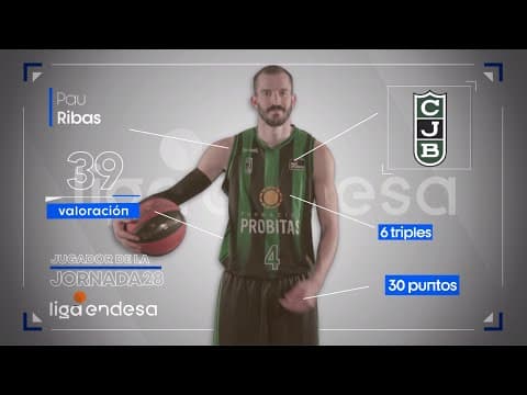 Pau Ribas, Jugador de la Jornada 28