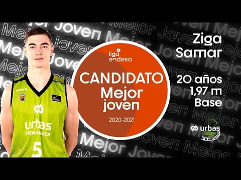 Ziga Samar, candidato al Mejor Joven