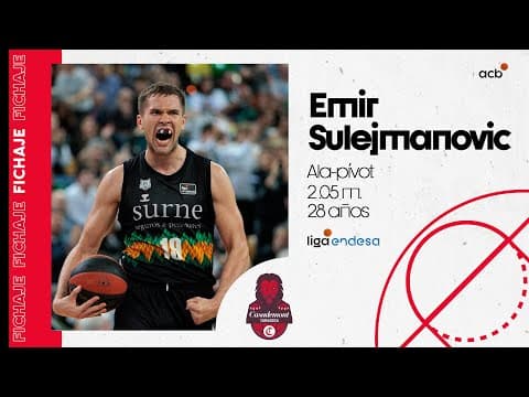 Emir Sulejmanovic, energía para Casademont Zaragoza