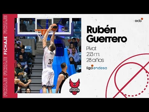 Rubén Guerrero, nuevo fichaje de Coviran Granada