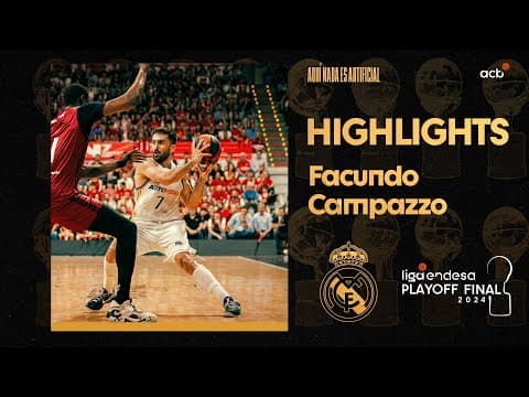 Campazzo, el líder del Madrid campéon