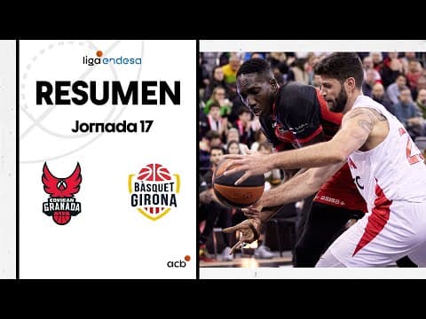 Resumen Coviran Granada 78 - Bàsquet Girona 92 (J17)