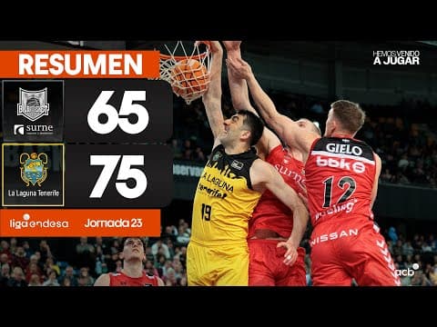 Resumen Surne BB 65 - La Laguna Tenerife 75 (J23)