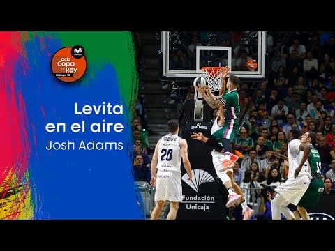 Adams levita en el aire