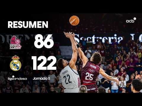 iLERNA Lleida - Real Madrid (86-122)