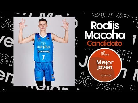 Rodijs Macoha, candidato a Mejor Joven de la Liga Endesa